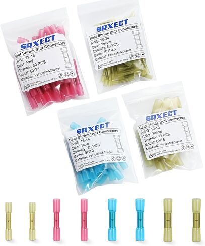 12-10 AWG 80 قطعة من موصلات المؤخرة المنكمشة بالحرارة in Kuwait