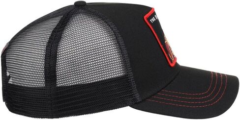 قبعة DC Comics Flash A-Frame Trucker قابلة للتعديل باللون الأسود/الأحمر in Kuwait