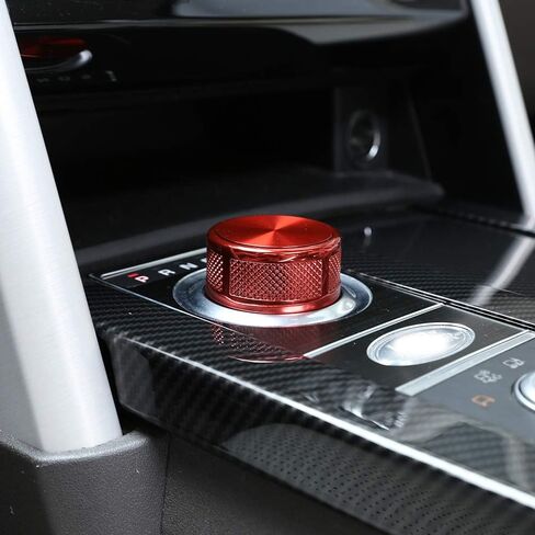 غطاء مقبض ناقل الحركة لوحدة التحكم الداخلية لتصفيف السيارة لسيارة Land Rover Discovery Sport Range Rover Vogue SE ترقية إلى SV الديكور 2013-2016 ملحقات السيارات (أسود) in Kuwait
