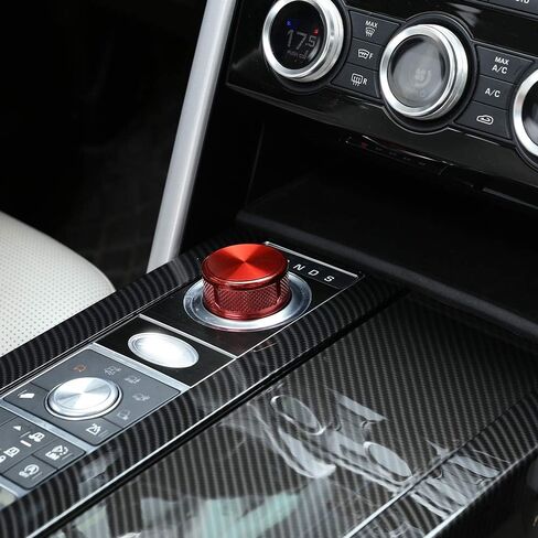 غطاء مقبض ناقل الحركة لوحدة التحكم الداخلية لتصفيف السيارة لسيارة Land Rover Discovery Sport Range Rover Vogue SE ترقية إلى SV الديكور 2013-2016 ملحقات السيارات (أسود) in Kuwait
