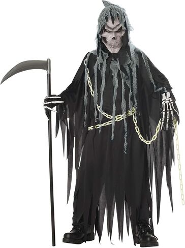 Kid's Glow in the Dark Grim Reaper Costume in Kuwait