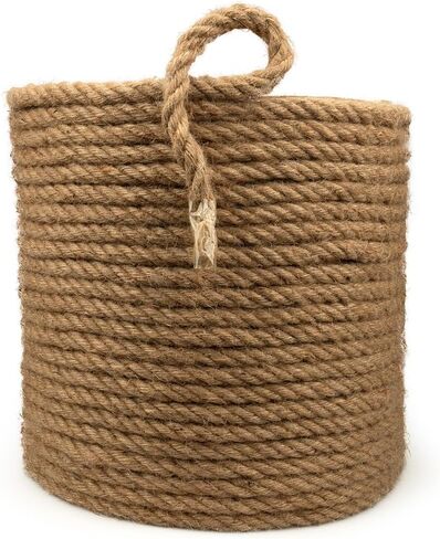 Rope & Cord 100% Hemp Natural Jute Cord – Eco-Friendly Rope for DIY Hobbies – 5/8 Inch (5 Meters) in Kuwait