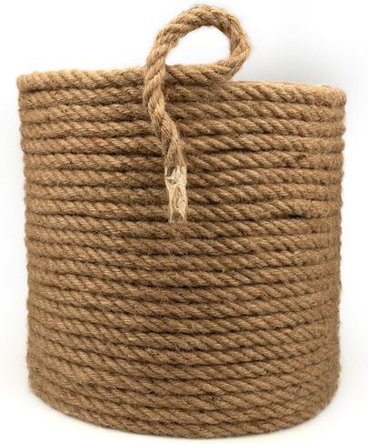 Rope & Cord 100% Hemp Natural Jute Cord – Eco-Friendly Rope for DIY Hobbies – 5/8 Inch (5 Meters) in Kuwait