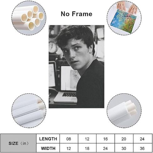 Josh Hutcherson Retro Poster Star Art Print Wall Photo Paint Hanging Picture Family Bedroom Decor Gift Unframe 12x18inch(30x45cm) in Saudi Arabia