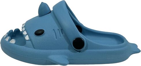 Boys Girls Shark Garden Clogs Slides | Non-Slip Beach Pool Shower Water Shoes for Kids Outdoor Indoor Summer in Saudi Arabia
