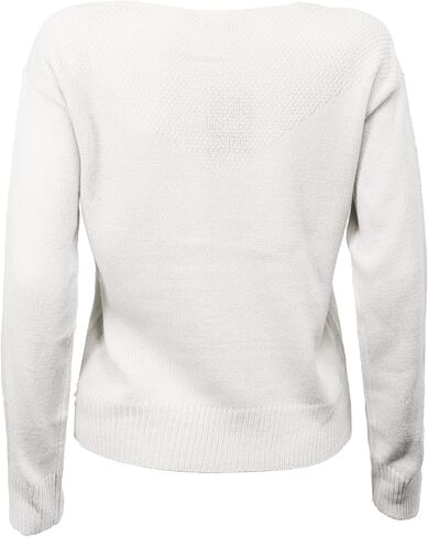 Women's Women's Awesome 21 Long Sleeve Round Neck Waffle Detail Sweater in Saudi Arabia