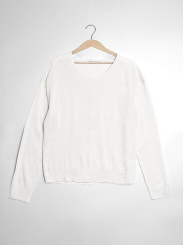 Women's Women's Awesome 21 Long Sleeve Round Neck Waffle Detail Sweater in Saudi Arabia