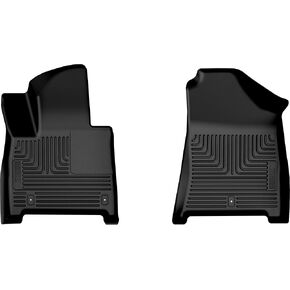Husky Liners Weatherbeater Floor Mats | Fits 2024-2025 Mazda CX-90 | Front Row, 2-pc Black - 13571