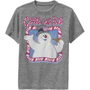 Frosty the Snowman Cool as Ice Boys Short Sleeve Tee Shirt