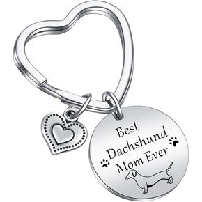 Dachshund Dog Owner Jewelry Paw Print Jewelry Dachshund Lover Keychain Dog Mom Jewelry Dachshund family Keychain Dachshund Dachshund Dog Owner Gift Dog Mom Gift