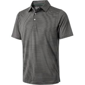 قميص بولو جولف رجالي مقاوم للرطوبة وجاف مناسب للأداء الرياضي وأكمام قصيرة قمصان جولف مخططة للرجال in Kuwait