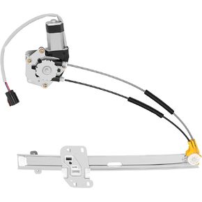 FINDAUTO Power Window Regulator Front Left Driver Side fit for 1997-2001 for Jeep for Cherokee 741-768 Window Regulator and Motor Assembly with Motor