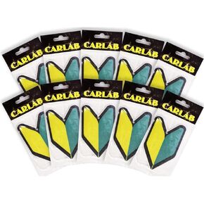 Car Air Freshener Tree 10 Pack Wakaba Japan Young Leaf Apple Scent JDM Non-Toxic