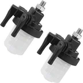 Dokili Fuel Filter 61N-24560-00-00 Compatible with Yamaha Outboard Motor 9.9HP 15HP 20HP 25HP 30HP 40HP 55HP 48HP 50HP 55HP 60HP 70HP 75HP 90HP for Sierra 18-79910 2Pack