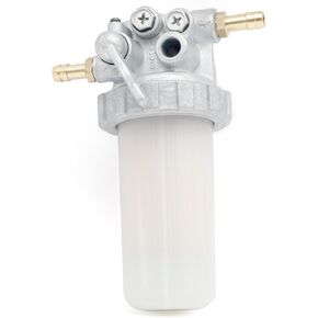 724160-55200 Long Fuel Filter Valve Compatible with Yanmar Tractor 220 250 276 330 336 1802 1820 2001 2002 2020 2202 2220 2301 2402 2420 2610 2620 2820 3220 3810 4220 4300 YMG1800 YMG2000