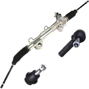 SCITOO Power Steering Rack and Pinion Assembly with Tie Rod End K7411 For Dodge Ram 1500 2002-2005