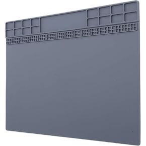 Watchmaker Mat,Rubber Mat Non, Table Pad Watchmaker Maintenance Silicone pad for Slip Watch Repair horloger Watchmaker Cleaning Accessory Gray