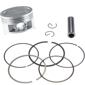 61mm/2.40" GY6 170CC 172CC Piston Rings Kit Assembly for 172cc Chinese Scooter Moped ATV Go Kart 4-Stroke GY6 Engine
