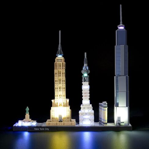 مجموعة إضاءة LED GEAMENT للبيت الأبيض - متوافقة مع نموذج مكعبات البناء 21054 من مجموعة Lego Architecture (مجموعة النماذج غير متضمنة) (مع التعليمات) in Kuwait
