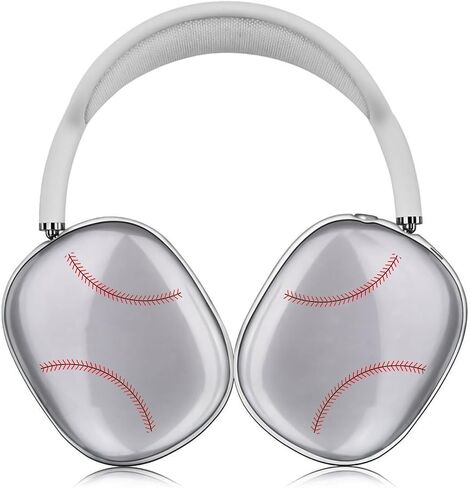 Case for AirPods Max Headphones, Cute Soft TPU AirPods Max Case, Transparent Cover for Airpods Max, Protective Case for Apple AirPods Max,Clear in Saudi Arabia