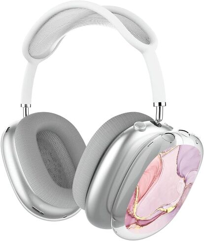 Case for AirPods Max Headphones, Cute Soft TPU AirPods Max Case, Transparent Cover for Airpods Max, Protective Case for Apple AirPods Max,Clear in Saudi Arabia