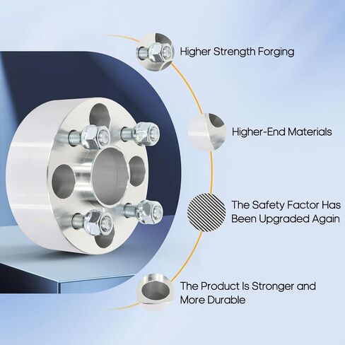 OCPTY 4x100 Wheel Spacers Adapters 2 inch Real Forged Spacers with 12x1.5 ThreadSize 56.1mm Hub Bore fits 1990-2001 for Integra 2PCS in Saudi Arabia