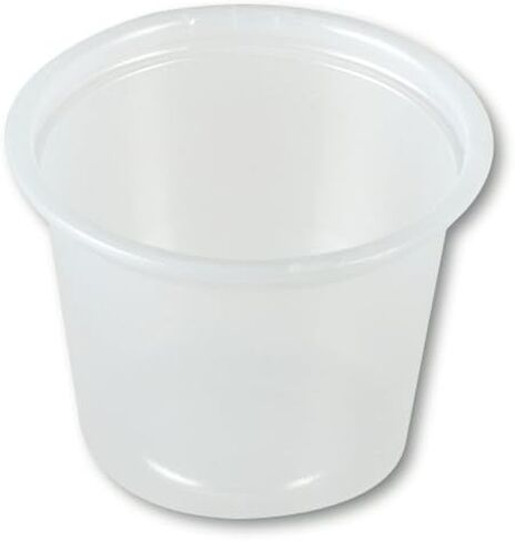 Dart P100N 1 oz Translucent PS Portion Container (Case of 2500) in Kuwait