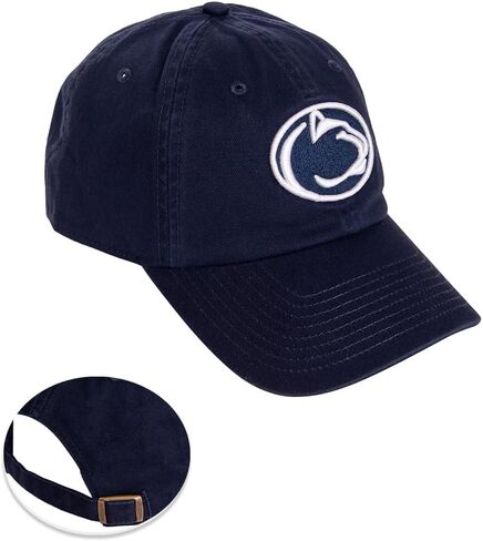 قبعة بيسبول لجامعة ولاية بنسلفانيا من Desert Cactus Penn Pennsylvania PSU Nittany Lions قبعات مطرزة ذات حواف مطرزة بحزام قماش قابل للتعديل للبالغين (نمط C1) in Saudi Arabia