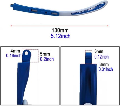 1 Pair Child Glasses Replacement Leg Silicone Eyeglasses Arms Repair Kit Anti-Slip Comfort Replacement Accessory and 3-in-1 Screwdriver(Black) in Kuwait