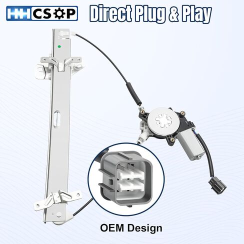 Front Right Passenger Side Power Window Regulator with Motor Replacement for Honda Accord Sedan (4-Door Only) 2003 2004 2005 2006 2007, 741-307 in Saudi Arabia
