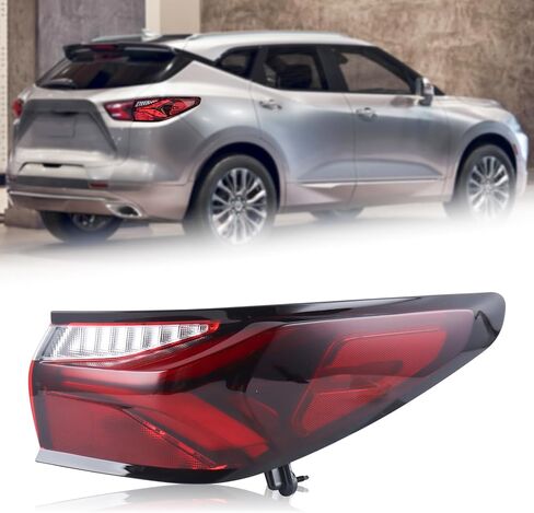 LED Tail Light Rear Lamp Assembly Compatible with 2019-2022 Chevy Blazer Right Passenger Side 84587612 GM2805141 in Kuwait