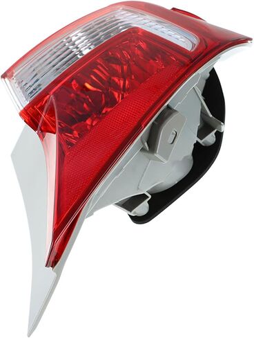Outer Clear/Red Right Left Driver Passenger Side Tail Lights Brake Lamp Tail Lights Brake Lamp Tail Light Brake Lamp Replacement for 2012-2014 Camry w/Bulbs in Kuwait