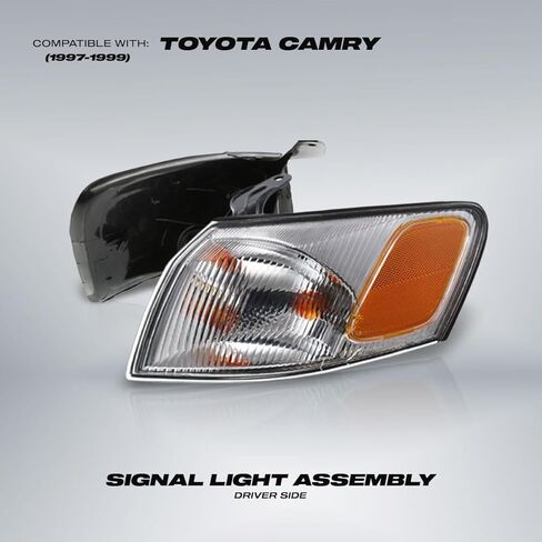 لتويوتا كامري 1997-1999 مصباح إشارة الجمعية سائق الجانب DOT معتمد TO2530126N in Kuwait