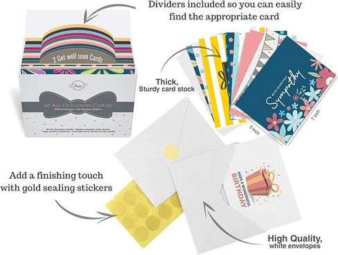 Dessie Motivational Cards - 63 Unique Inspirational Cards. Business Card Sized Encouragement Cards for Employees, Thinking of You Gifts, Appreciation Cards, Kindness Cards, Lunch Box Notes in Saudi Arabia