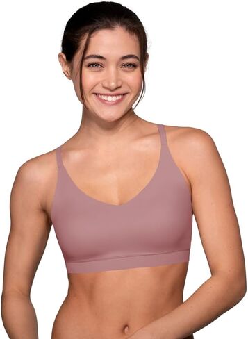 Floatley Cozy Adjustable Scoop Neck Plunge Convertible Bra Comfort Wirefree Seamless Bra with Embedded Pad for Women in Kuwait