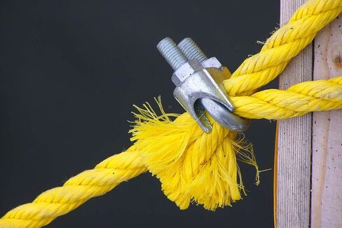 310741 150 ft (45.7 m) x 3/4 in (19 mm) Twisted Polypropylene Rope, 1000 lbs Load Capacity, Black in Saudi Arabia