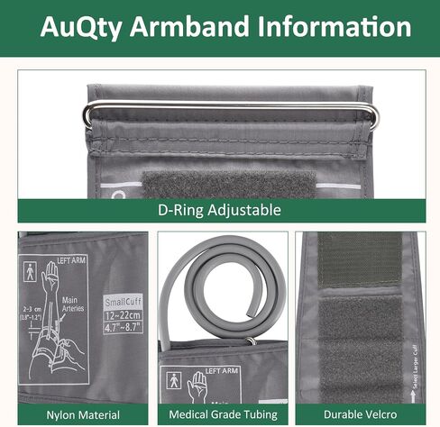 9-24 Inches (22-60cm) XXL XLarge Blood Pressure Cuff, with 6 Connectors Compatible Other Brands Replacement Cuff for Normal and Big Arms (BP Cuff Included Only) in Saudi Arabia