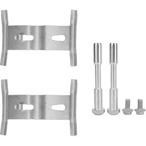 Brake Pad Spring Clip Kit, Caliper Brake Pad Hardware Kit 99635295901 Rugged Wear Brake Pad Spring Clip Kit For 986