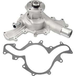 AW4108 Water Pump with Gasket Compatible With Ford Explorer Sport Trac Mustang Ranger, Mazda B4000, Mercury Mountaineer, 4.0L V6 Engine, OE Replacement
