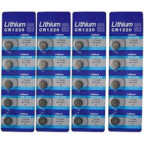New 20 X Cr1220 Br1220 1220 3V Lithium Batteries FBA