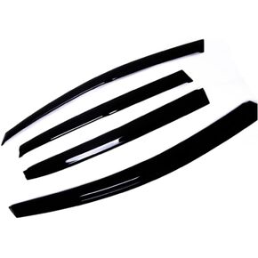 ZH Window Rain Guards Compatible with Acura RDX 2013 2014 2015 2016 2017 2018-2mm Thick Tape-On Premium Wind Deflectors for Front and Rear Windows, Durable & Sleek Design, Set of 4, 2mm-Thick