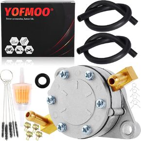24233-G1 Fuel Pump Compatible with EZGO Colf Cart Marathon Gas Club Car 2-Cycle Engine 1982-1990 24233G1