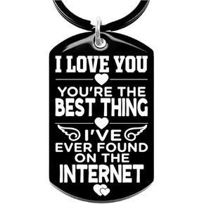 Valentines Day Gifts for Him - Romantic Novelty Keychain Boyfriend Christmas Gifts, Christmas Gifts for Him, Stocking Stuffers for Him, Valentines Gifts for Him, Boyfriend Valentines Day Gifts