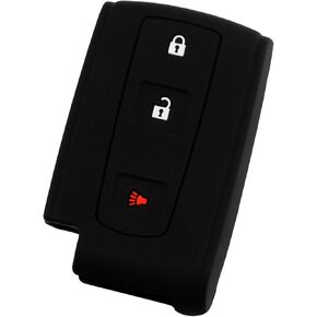 KeyGuardz Keyless Entry Remote Car Smart Key Fob Outer Shell Cover Soft Rubber Case for Toyota Prius MOZB31TG, MOZB31EG