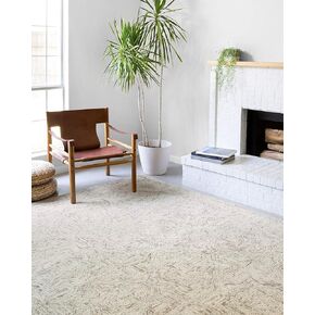 Loloi II Ziva Collection ZV-01 Neutral 7'-9" x 9'-9" Area Rug