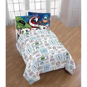 Marvel Avengers 4 Piece Full Sheet Set
