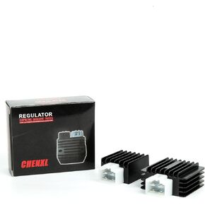 Half Wave/Full Wave Regulator Combo: 4 Pin Voltage Regulator Rectifier for GY6 Engines (50cc-150cc) & Tao Tao, Coolster, Roketa, Kazuma, Meerkat ATVs and Go Karts