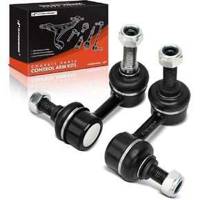 A-Premium 2 x Front Sway Bar Links Stabilizer Bar Links, Compatible with Nissan GT-R GTR 2009-2021 & Infiniti M35 2006-2010, M45 2006-2010
