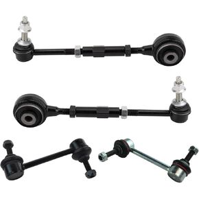 TRQ Rear Suspension Kit Lateral Link Sway Bar Stabilizer Link Compatible with 11-19 Ford 10-19 Lincoln