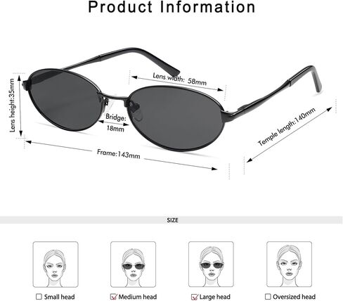 Retro Oval Sunglasses for Women Mens with Spring Hinge Sunnies AP3696 in Kuwait